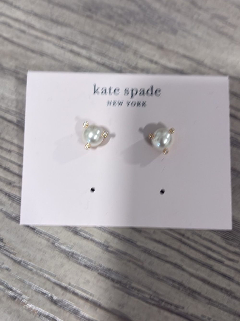 kate spade New York Gold-Tone Pearl Cluster Stud Earrings